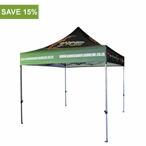 Branded 2m Standard Steel Gazebo