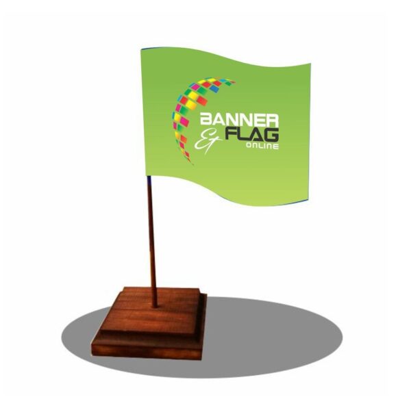 Desk Flags - | Lightweight polyester textile