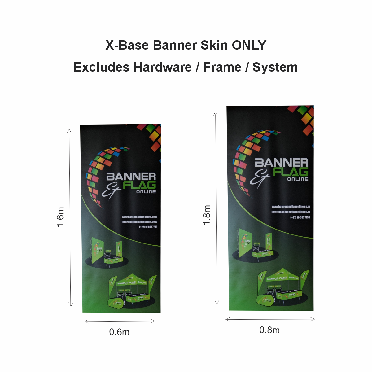 X Banner PRINT ONLY